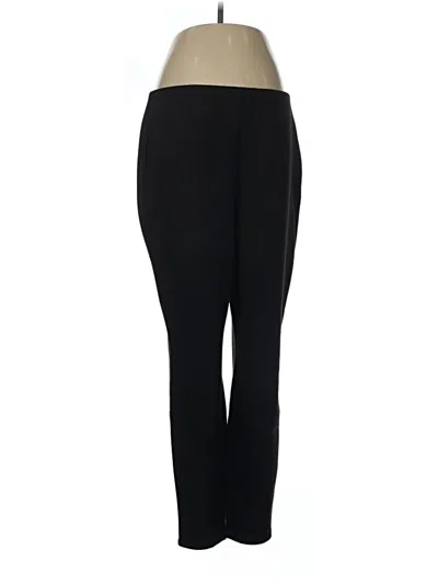 Pre-owned Chico's Active Pants In Black