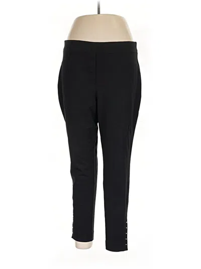 Pre-owned Chico's Active Pants In Black