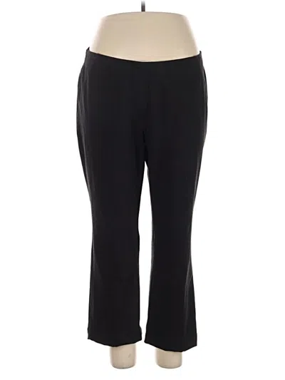Pre-owned Chico's Active Pants In Black