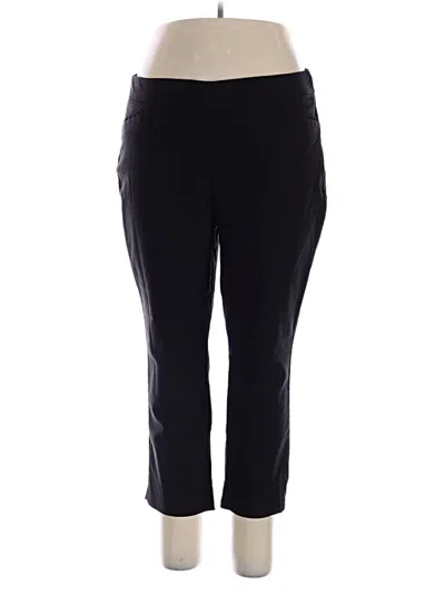 Pre-owned Chico's Active Pants In Black