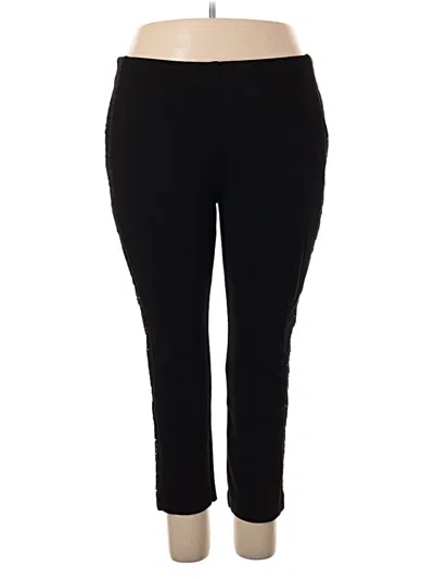 Pre-owned Chico's Active Pants In Black