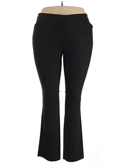 Pre-owned Chico's Active Pants In Black