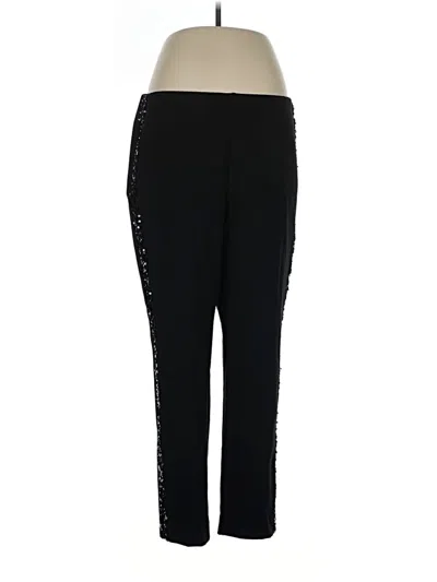 Pre-owned Chico's Active Pants In Black