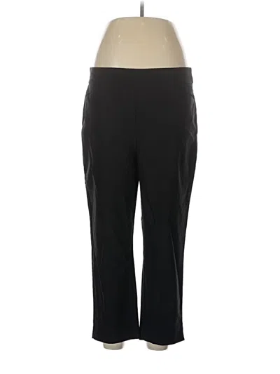 Pre-owned Chico's Active Pants In Black
