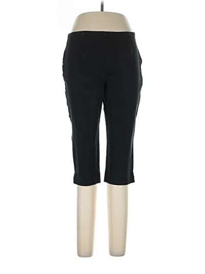 Pre-owned Chico's Active Pants In Black