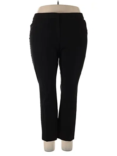 Pre-owned Chico's Active Pants In Black