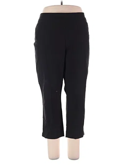 Pre-owned Chico's Active Pants In Black