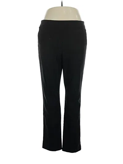 Pre-owned Chico's Active Pants In Black