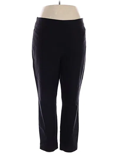 Pre-owned Chico's Active Pants In Black