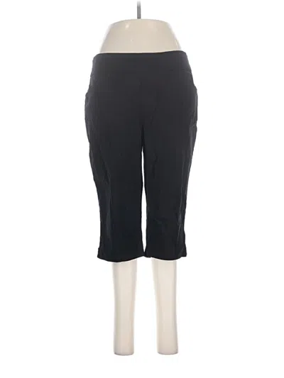 Pre-owned Chico's Active Pants In Black