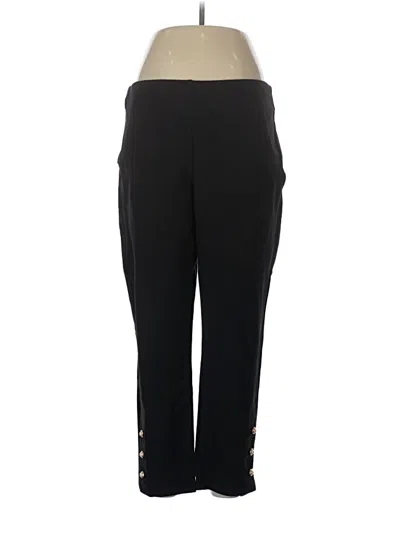 Pre-owned Chico's Active Pants In Black