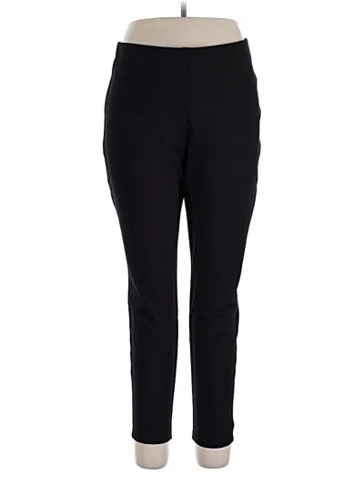 Pre-owned Chico's Active Pants In Black