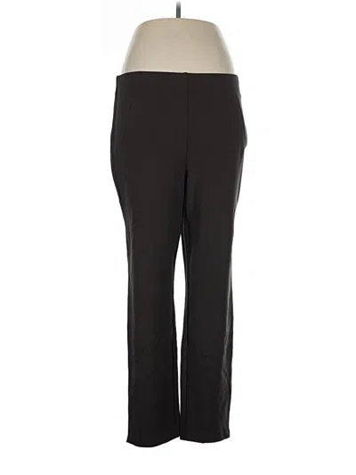 Pre-owned Chico's Active Pants In Black
