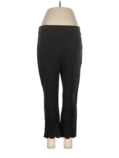 Pre-owned Chico's Active Pants In Black