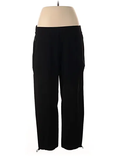 Pre-owned Chico's Active Pants In Black