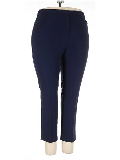 Pre-owned Chico's Active Pants In Blue