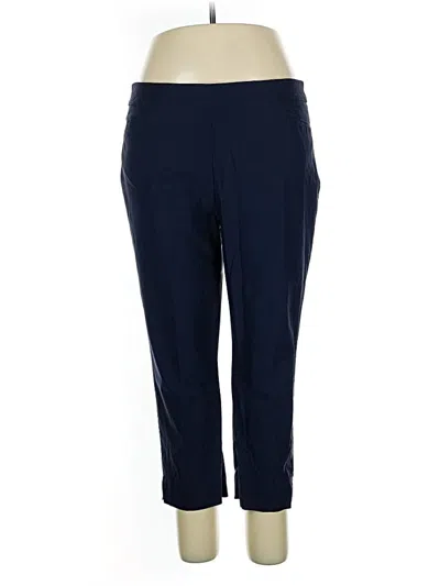 Pre-owned Chico's Active Pants In Blue