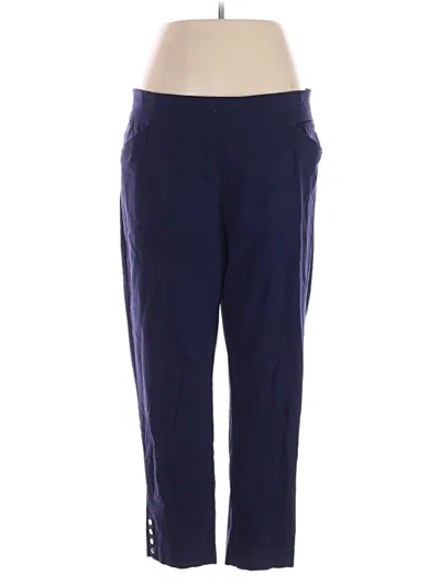 Pre-owned Chico's Active Pants In Blue