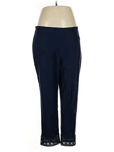 Pre-owned Chico's Active Pants In Blue