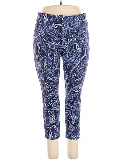 Pre-owned Chico's Active Pants In Blue