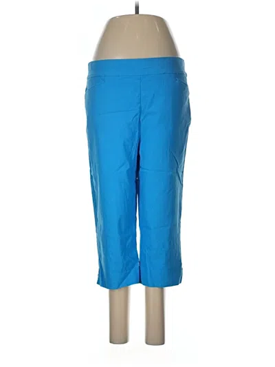 Pre-owned Chico's Active Pants In Blue
