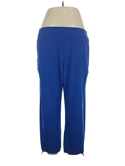Pre-owned Chico's Active Pants In Blue