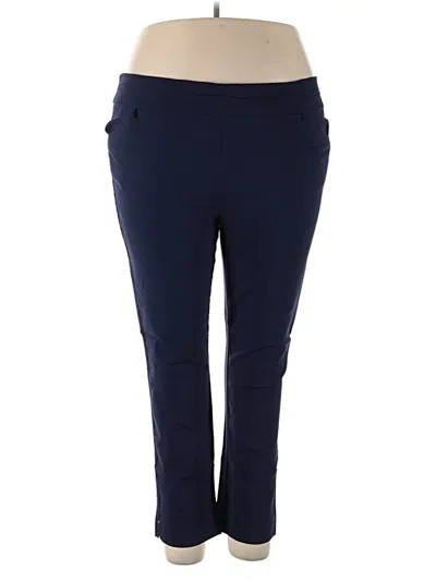 Pre-owned Chico's Active Pants In Blue