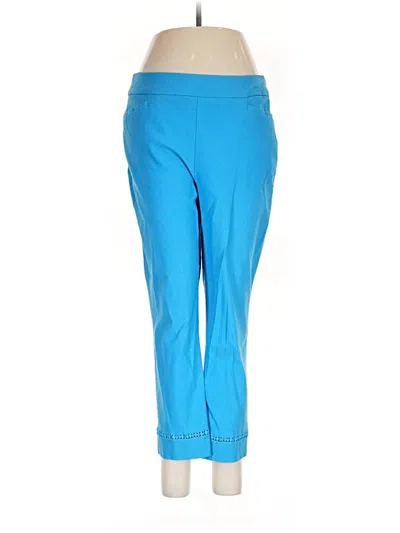 Pre-owned Chico's Active Pants In Blue