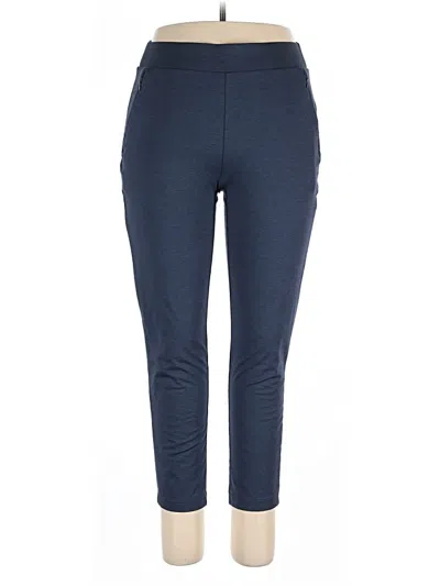 Pre-owned Chico's Active Pants In Blue