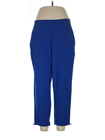 Pre-owned Chico's Active Pants In Blue
