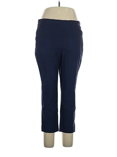 Pre-owned Chico's Active Pants In Blue