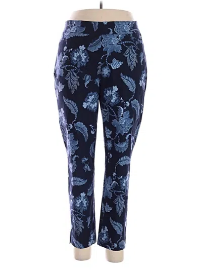 Pre-owned Chico's Active Pants In Blue