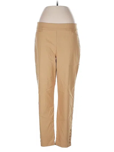 Pre-owned Chico's Active Pants In Brown