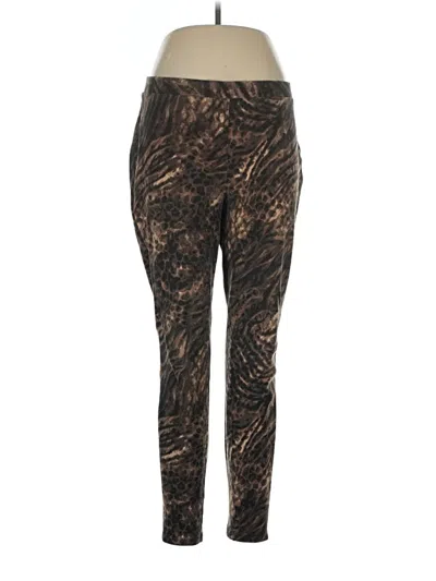 Pre-owned Chico's Active Pants In Brown