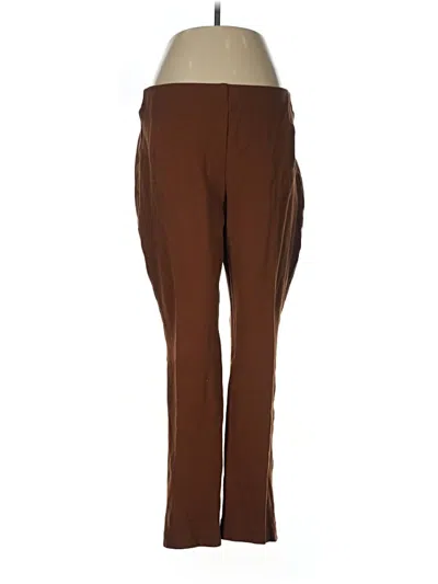 Pre-owned Chico's Active Pants In Brown