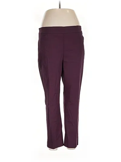Chico's Active Pants In Burgundy