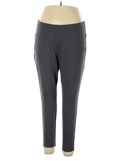 Pre-owned Chico's Active Pants In Gray