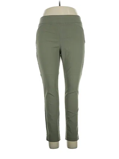 Pre-owned Chico's Active Pants In Green