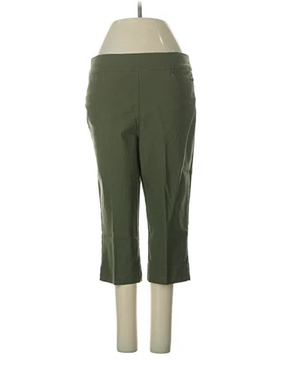 Pre-owned Chico's Active Pants In Green