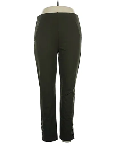 Pre-owned Chico's Active Pants In Green