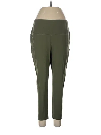 Pre-owned Chico's Active Pants In Green