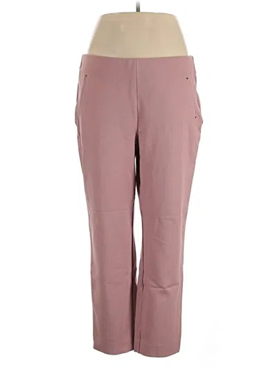 Pre-owned Chico's Active Pants In Pink