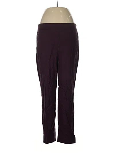 Pre-owned Chico's Active Pants In Purple