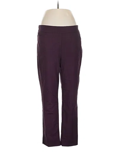 Pre-owned Chico's Active Pants In Purple