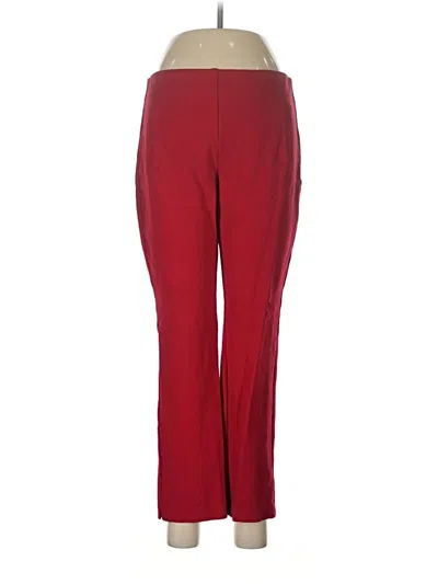 Pre-owned Chico's Active Pants In Red