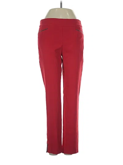 Pre-owned Chico's Active Pants In Red