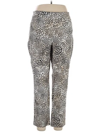 Pre-owned Chico's Active Pants In Silver