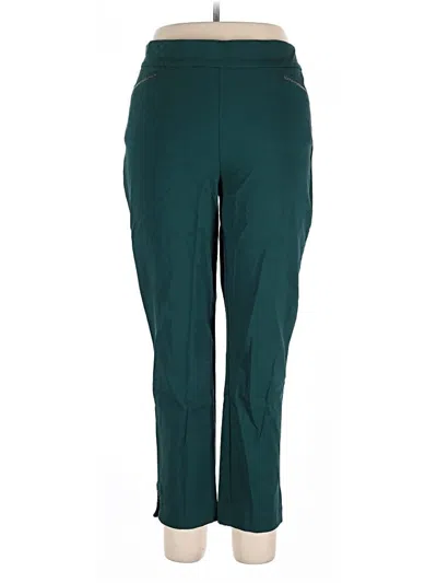 Pre-owned Chico's Active Pants In Teal