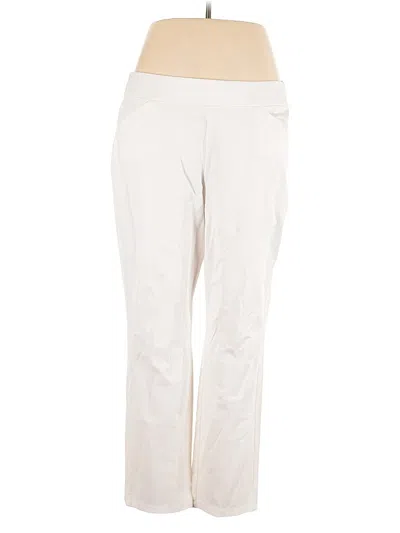Pre-owned Chico's Active Pants In White