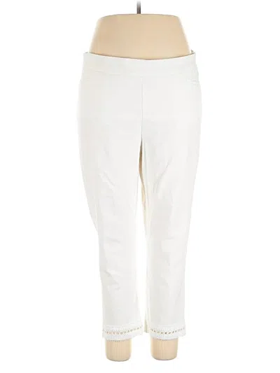 Pre-owned Chico's Active Pants In White